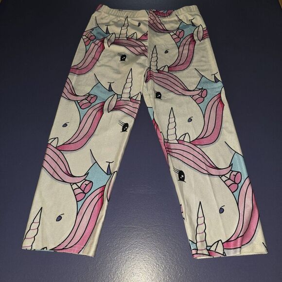 Unicorn Kids Leggings OS Unbranded (A55) - Picture 1 of 2
